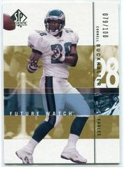 Correll Buckhalter [Gold] #160 Football Cards 2001 SP Authentic Prices