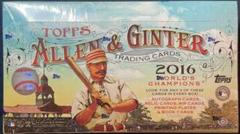 Hobby Box Baseball Cards 2016 Topps Allen & Ginter Prices