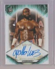 Apollo Crews Wrestling Cards 2021 Topps WWE Autographs Prices