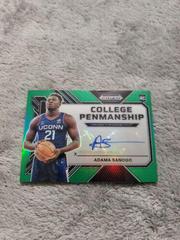 Adama Sanogo #CP-ADS Basketball Cards 2023 Panini Prizm Draft Picks College Penmanship Autographs Prices