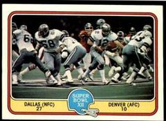 Super Bowl XII [Dallas 27, Denver 10] #68 Football Cards 1981 Fleer Team Action Prices