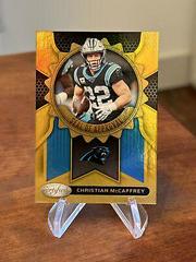 Christian McCaffrey [Gold] #1 Football Cards 2022 Panini Certified Seal of Approval Prices