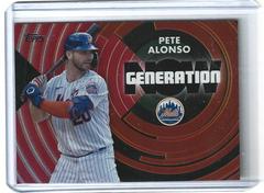 Pete Alonso [Red] Baseball Cards 2022 Topps Generation Now Prices