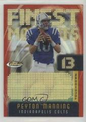 Peyton Manning Football Cards 2005 Topps Finest Manning Moments Prices