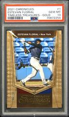 Estevan Florial [Gold] #1 Baseball Cards 2021 Panini Chronicles Timeless Treasures Prices