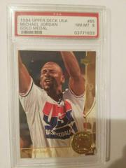 Michael Jordan [Gold Medal] #85 Basketball Cards 1994 Upper Deck USA Basketball Prices