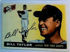 Bill Taylor #53 Baseball Cards 1955 Topps Prices