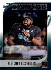 Fletcher Cox Football Cards 2018 Donruss Champ is Here Prices