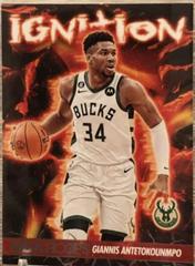 Giannis Antetokounmpo #7 Basketball Cards 2023 Panini Hoops Ignition Prices