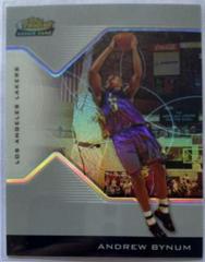 Andrew Bynum Black Refractor Basketball Cards 2005 Finest Prices