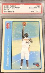 Emeka Okafor [Blue] #222 Basketball Cards 2004 Fleer Prices