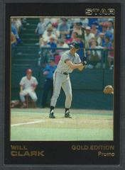 Will Clark [Promo] Baseball Cards 1988 Star Gold Edition Prices
