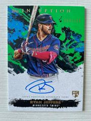 Ryan Jeffers [Green] Baseball Cards 2021 Topps Inception Prices