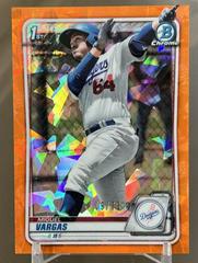 Miguel Vargas [Orange] #BCP-131 Baseball Cards 2020 Bowman Sapphire Prices