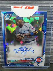 Ed Howard #BSPA-EHO Baseball Cards 2021 Bowman Sapphire Autographs Prices