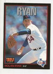 Nolan Ryan Baseball Cards 1993 Panini Donruss Triple Play Prices