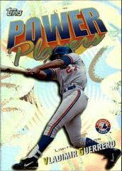 Vladimir Guerrero #P17 Baseball Cards 2000 Topps Power Players Prices