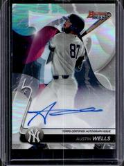 Austin Wells [Refractor] #AW Baseball Cards 2020 Bowman's Best of 2020 Autographs Prices