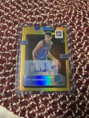 Chet Holmgren [Gold] #ROA-CHG Basketball Cards 2022 Panini Donruss Optic Rookie Autographs Prices