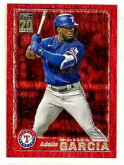 Adolis Garcia [Emblem Red Hot Foil] #215 Baseball Cards 2021 Topps Archives Prices