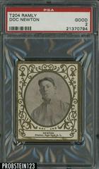 Doc Newton Baseball Cards 1909 T204 Ramly Prices