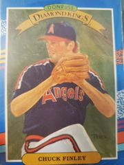 Chuck Finley [Diamond Kings] Baseball Cards 1991 Donruss Prices