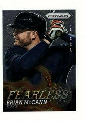 Brian McCann #F15 Baseball Cards 2013 Panini Prizm Fearless Prices