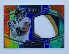 Tylan Wallace [Tie Dye] Football Cards 2021 Panini Select Jumbo Rookie Swatch Prices