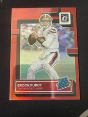 Brock Purdy [Red] #277 Football Cards 2022 Panini Donruss Optic Prices