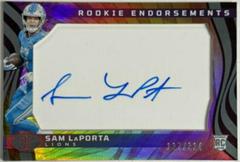 Sam LaPorta #30 Football Cards 2023 Panini Illusions Rookie Endorsement Prices