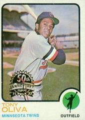 Tony Oliva #80 Baseball Cards 2022 Topps Heritage 50th Anniversary Buyback Prices
