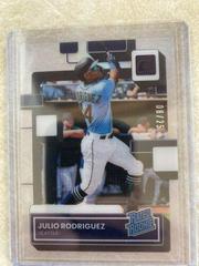 Julio Rodriguez [Purple] #72 Baseball Cards 2022 Panini Chronicles Clearly Donruss Prices