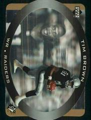 Tim Brown [Gold] #35 Football Cards 1996 Spx Prices