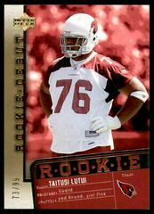 Deuce Lutui [Gold] #174 Football Cards 2006 Upper Deck Rookie Debut Prices