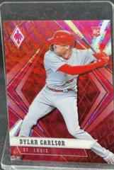 Dylan Carlson [Ruby Wave] Baseball Cards 2021 Panini Chronicles Phoenix Prices
