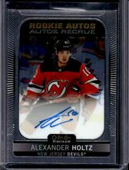 Alexander Holtz Hockey Cards 2021 O-Pee-Chee Rookie Autographs Prices