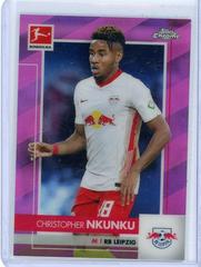 Christopher Nkunku [Pink Refractor] Soccer Cards 2020 Topps Chrome Bundesliga Prices