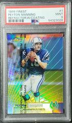 Peyton Manning [Refractor,w/ Coating] #1 Football Cards 1999 Topps Finest Prices