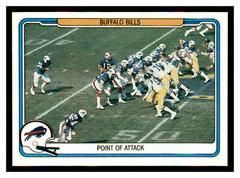 Buffalo Bills [Point of Attack] #5 Football Cards 1982 Fleer Team Action Prices