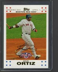 David Ortiz [Gold] Baseball Cards 2007 Topps Opening Day Prices