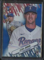 Josh Jung [Blue] #FF-9 Baseball Cards 2023 Topps Pristine Fresh Faces Prices