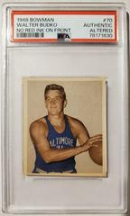 Walter Budko [No Red Overprint Back] #70 Basketball Cards 1948 Bowman Prices