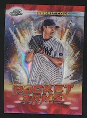 Gerrit Cole [Red Flare] Baseball Cards 2022 Topps Cosmic Chrome Rocket Arms Prices