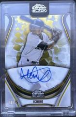 Ichiro [Gold Trim] Baseball Cards 2023 Topps Chrome Black Ivory Autographs Prices