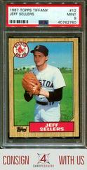 Jeff Sellers #12 Baseball Cards 1987 Topps Tiffany Prices