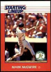 Mark McGwire Baseball Cards 1988 Kenner Starting Lineup Prices