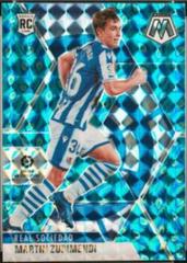 Martin Zubimendi [Choice Peacock Mosaic] Soccer Cards 2020 Panini Mosaic La Liga Prices