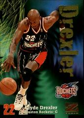 Clyde Drexler #22 Basketball Cards 1997 Skybox Z Force Prices