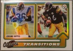Jerome Bettis [Silver] #T-13 Football Cards 2022 Panini Classics Transitions Prices