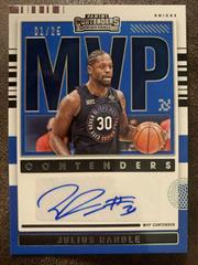Julius Randle Basketball Cards 2021 Panini Contenders MVP Autographs Prices